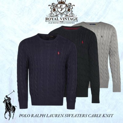POLO RALPH LAUREN CABLE KNITS