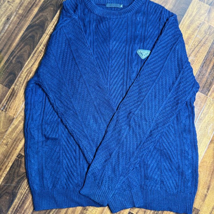 Prada Cable Knit Sweater
