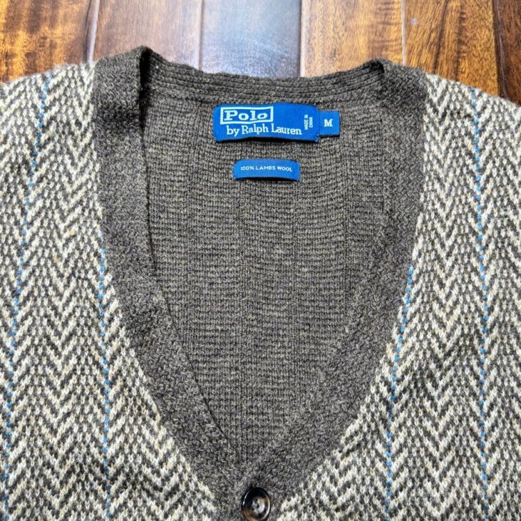 Polo R L Wool Knit Vest
