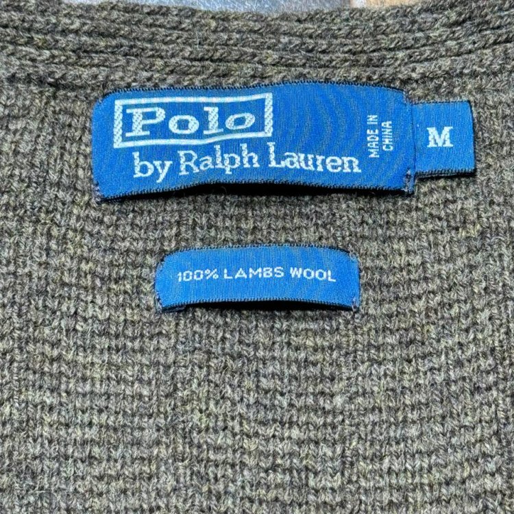 Polo R L Wool Knit Vest