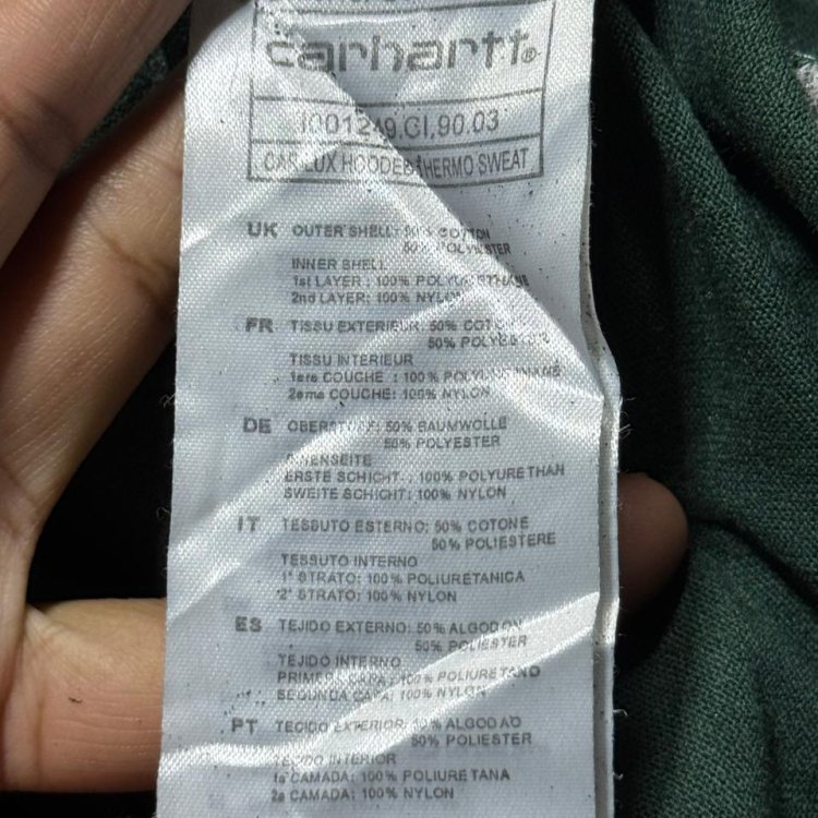 CARHARTT ORIGINAL FIT ZIP HOODIE