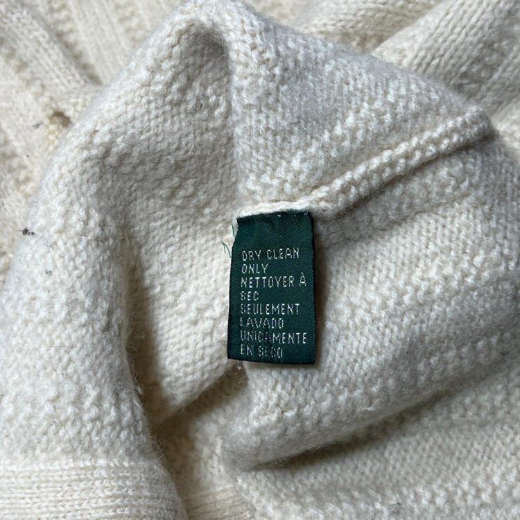 R L ZIP CARDIGAN