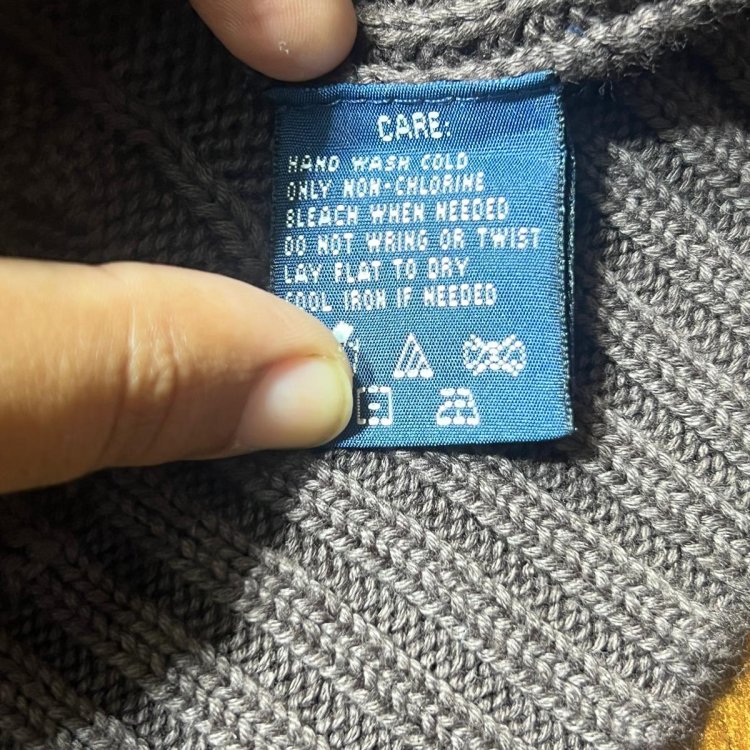 Polo Cable Knit Sweater