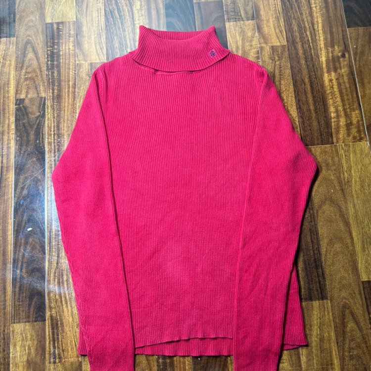 Ribbed Turtleneck Sweater