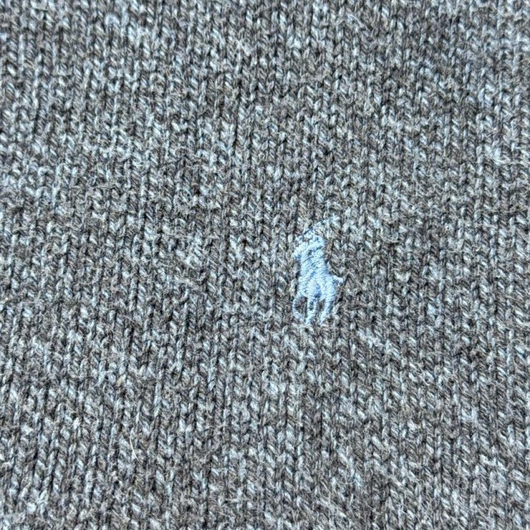 Polo Ralph Lauren Heather  100%  Cotton Knit Sweater Size XL