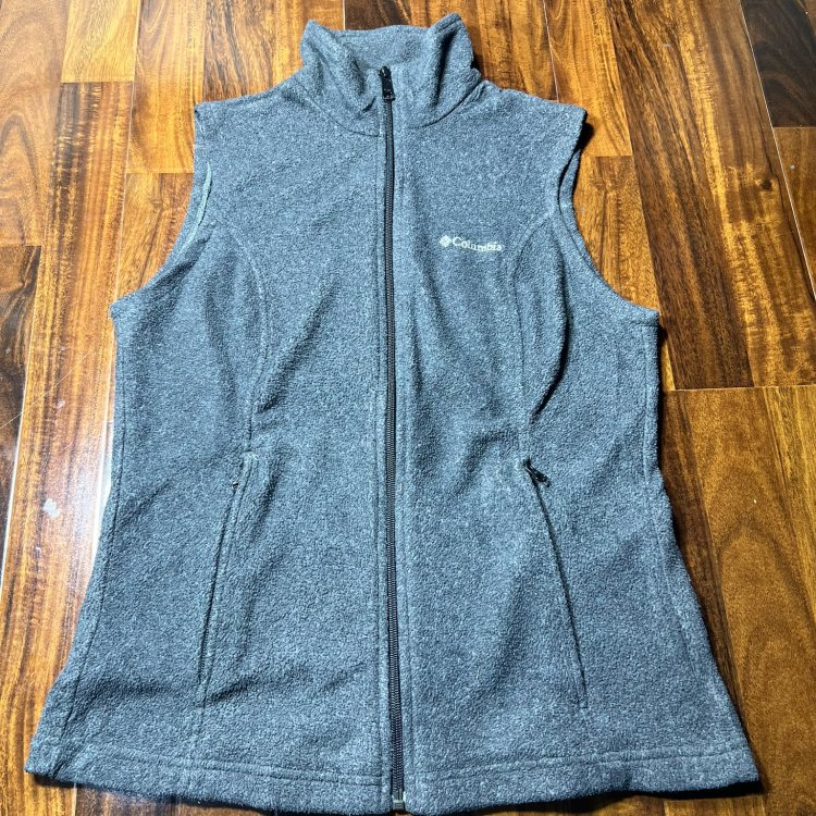Columbia Fleece Full Zip Vest Size S