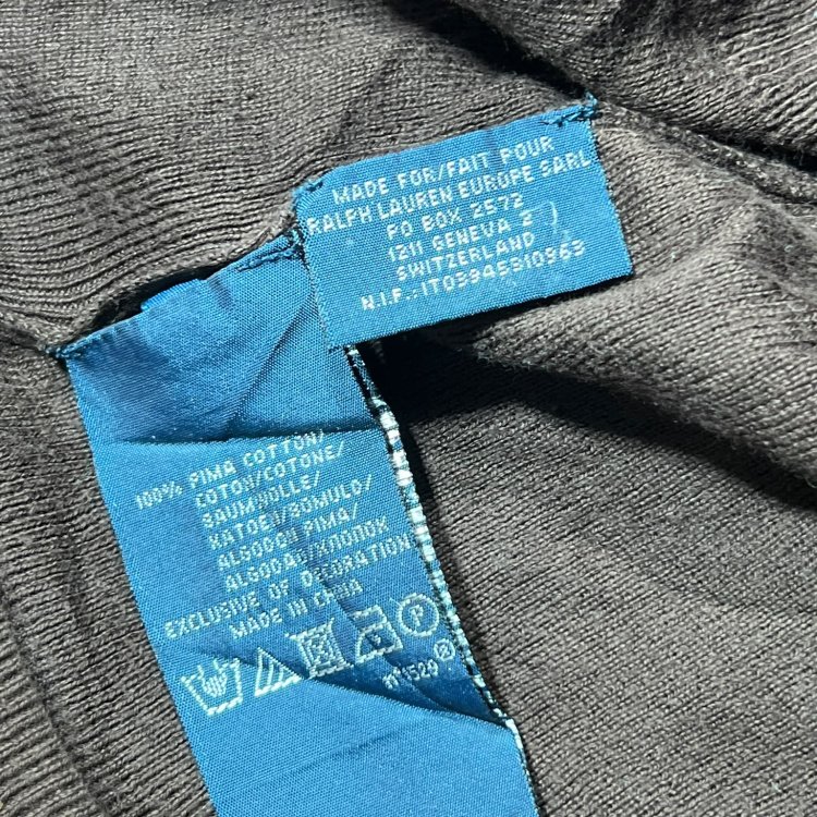 90s Polo Ralph Lauren V-Neck Knit Sweater | Size XXL