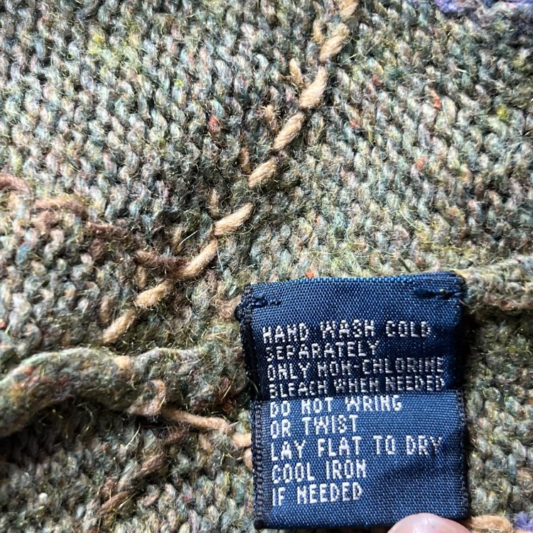 Polo by Ralph Lauren 15% Cashmere Tweed Knit Sweater