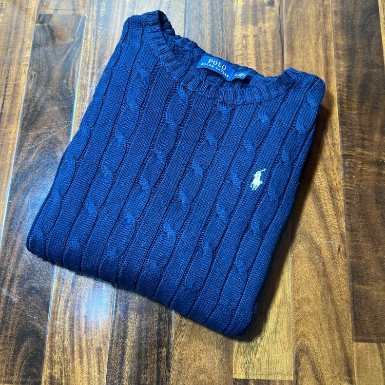 Polo Ralph Lauren Cable Knit Sweater Size M