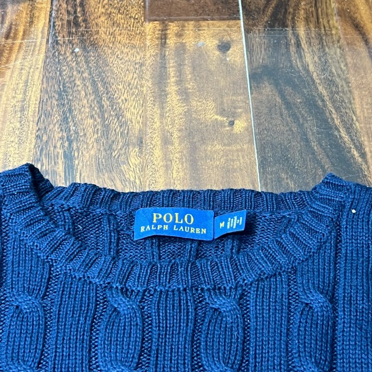 Polo Ralph Lauren Cable Knit Sweater Size M