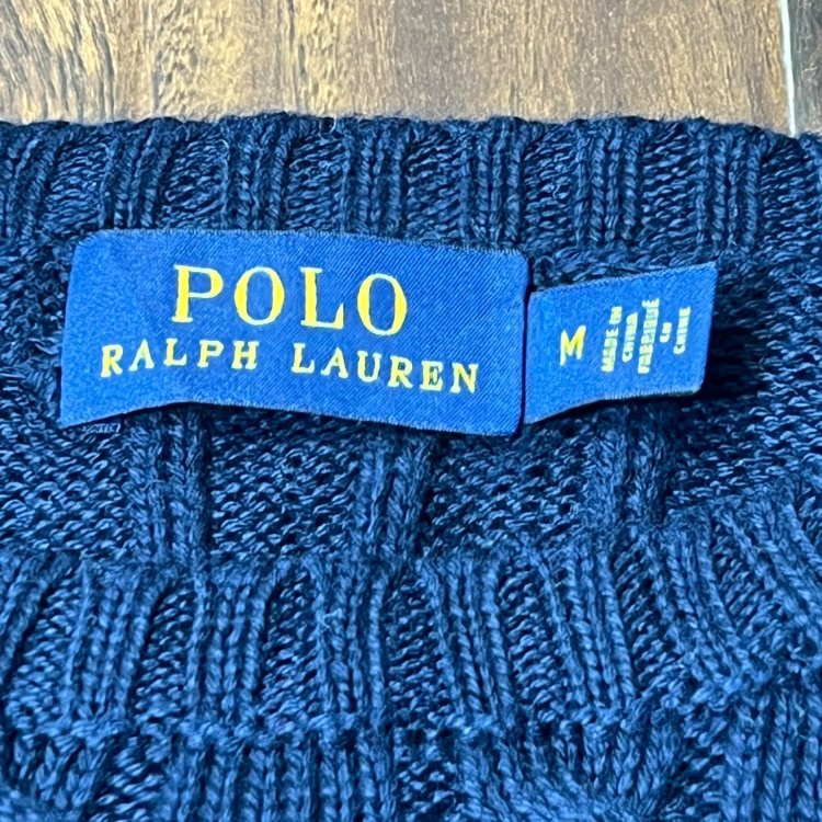 Polo Ralph Lauren Cable Knit Sweater Size M