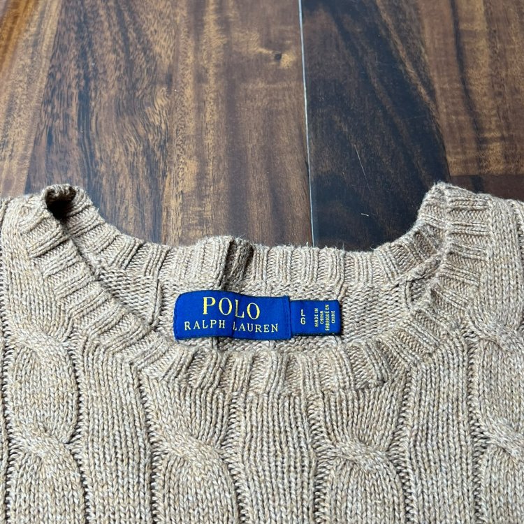 Polo Ralph Lauren Cable Knit Sweater Size M