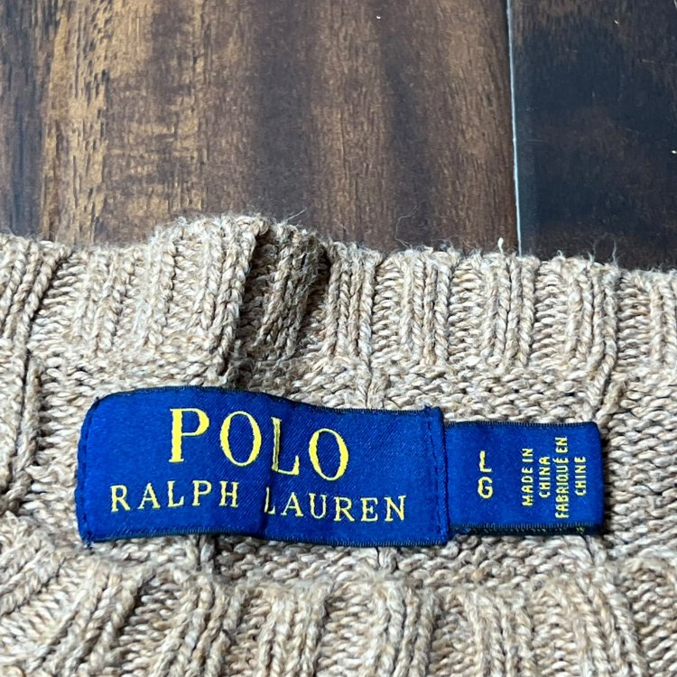 Polo Ralph Lauren Cable Knit Sweater Size M