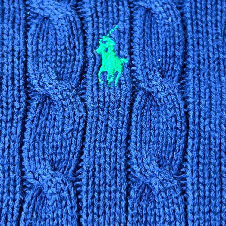 Ralph Lauren Cable Knit Sweater Size XL