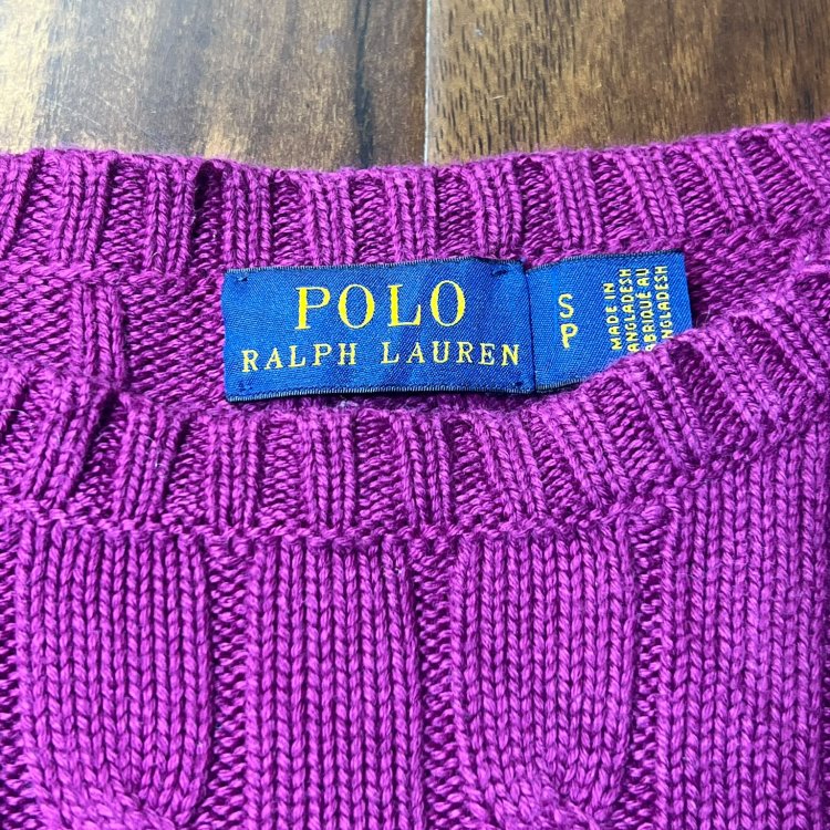 Polo by Ralph Lauren Cable Knit Crew Sweater