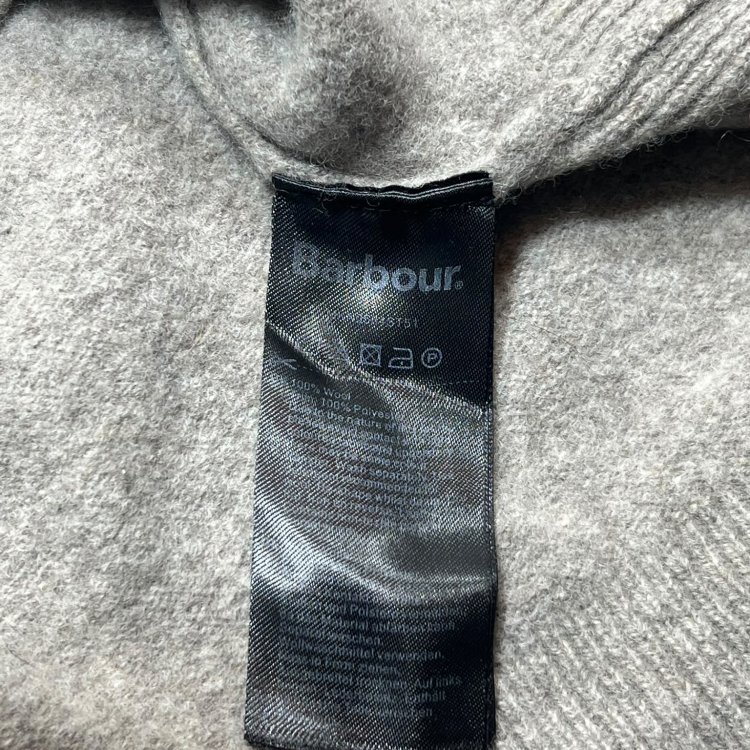 Barbour Heather  Elbow Patch Crewneck