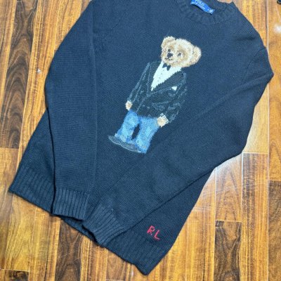 Polo R L Bear Knit Sweater