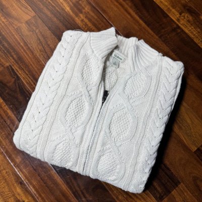 L.L.Bean Cable Knit