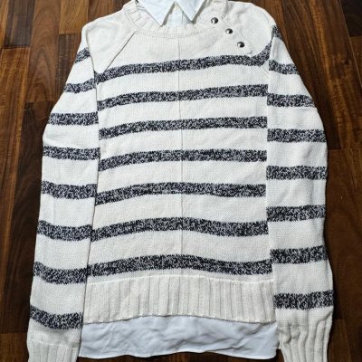 Polo Ralph Lauren Knit Sweater 100% Cotton Size M