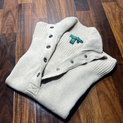 Lauren Ralph Lauren Button Collar Knit Size S