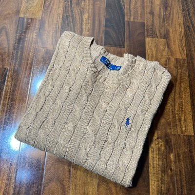 Polo Ralph Lauren Cable Knit Sweater Size M