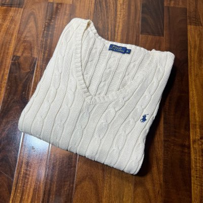 Polo Ralph Lauren Cable Knit Sweater Size XL