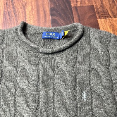 Polo Ralph Lauren Cable Knit Crewneck Size M