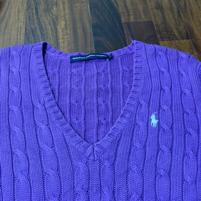 Ralph Lauren Cable Knit Sweater Size S