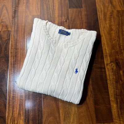 Polo Ralph Lauren Cable Knit Sweater Size L