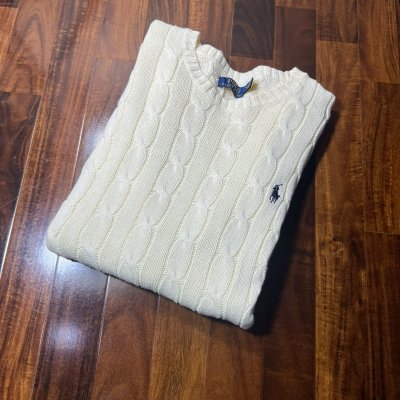Polo by Ralph Lauren Cable Knit Crew Sweater