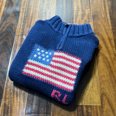 Polo Ralph Lauren  Kids 1/4  Zip Knit Sweater Size 4T