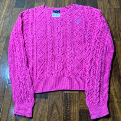 Ralph Lauren  Cable Knit Crew Neck Sweater