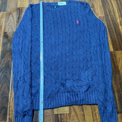 Ralph Lauren Cable Knit Crew Neck Sweater